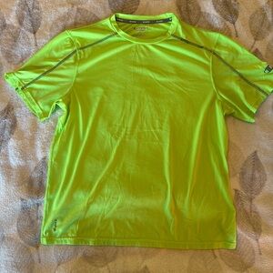 Champion Men's Neon Green Technical T Shirt